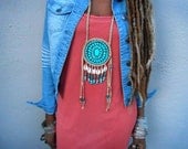 Dream Maker- Turquoise Statement Necklace