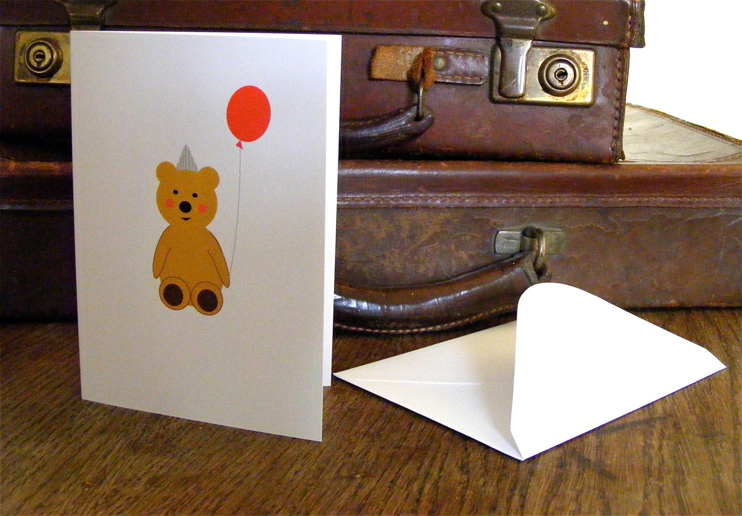 Party Bear Greeting Card