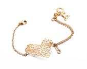 Heart Jewelry, Heart Bracelet, Gold Bracelet, Gold Jewelry, Love Bracelet, Jewelry With Meaning, Birthday Gift