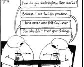 atheists shouldn't trust their feelings PRINT