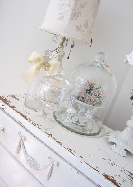 Vintage Apothecary Jar with Stopper