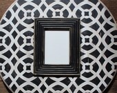 2 Foot Moroccan Circle Frame 24" in Diameter around with an 5x7 Opening, Distressed Frame