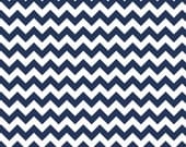 1 yard Navy Small Chevron by Riley Blake