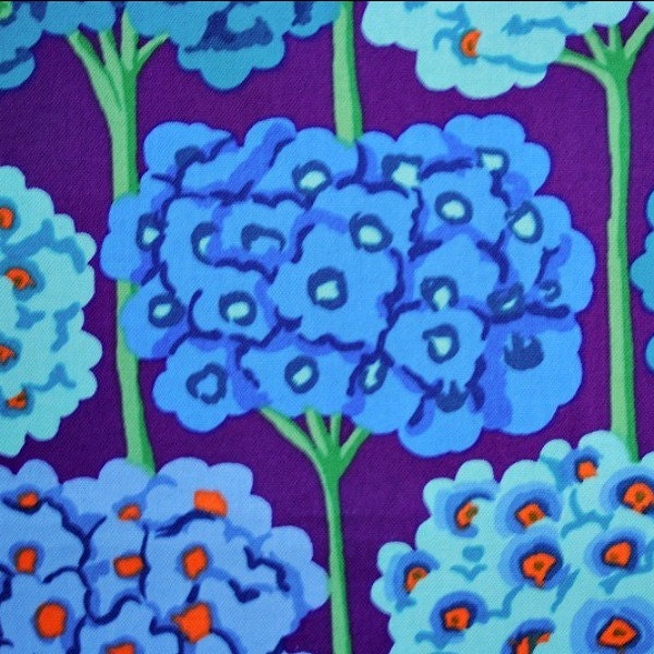 Westminster Kaffe Fassett Verbena GP61 Cobalt FAT QUARTER Pre order