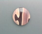 Zebra Print Stone Cabochon