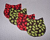 Fabric Kitty Coasters