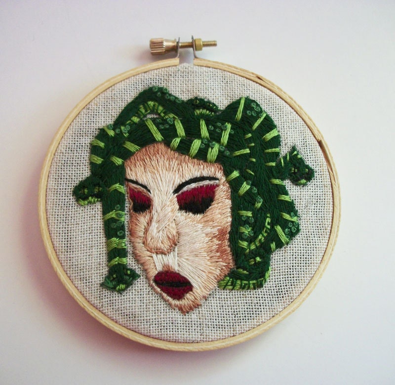 Medusa wall hanging