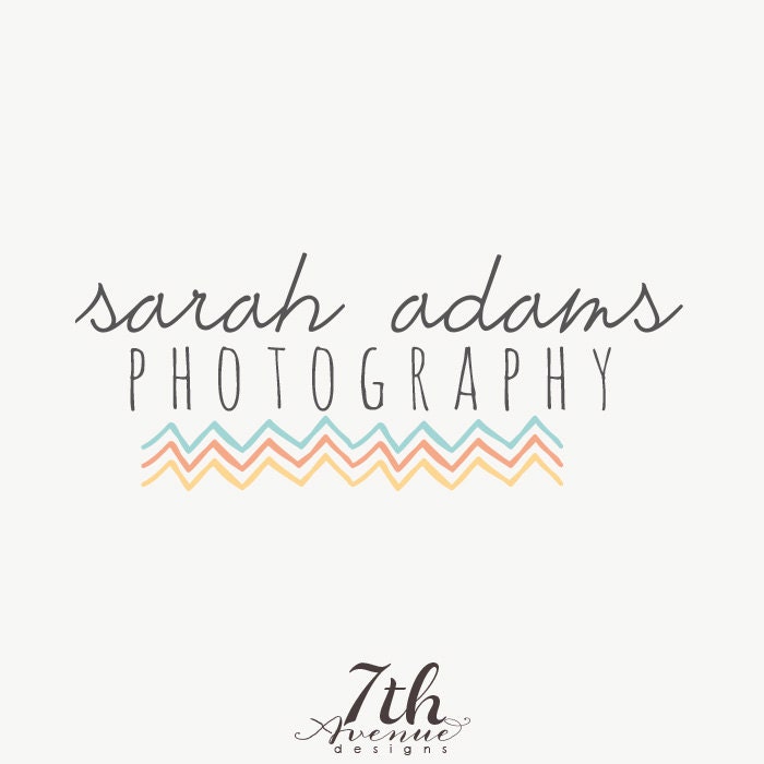 Custom Premade Logo Design - OOAK - Sarah Adams