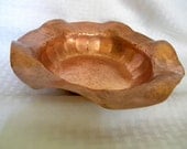 1930s Copper Bowl Arts and Crafts era handtooled and marked