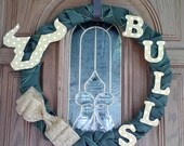 Collegiate Wreath- USF, UF, FSU, & Georgia