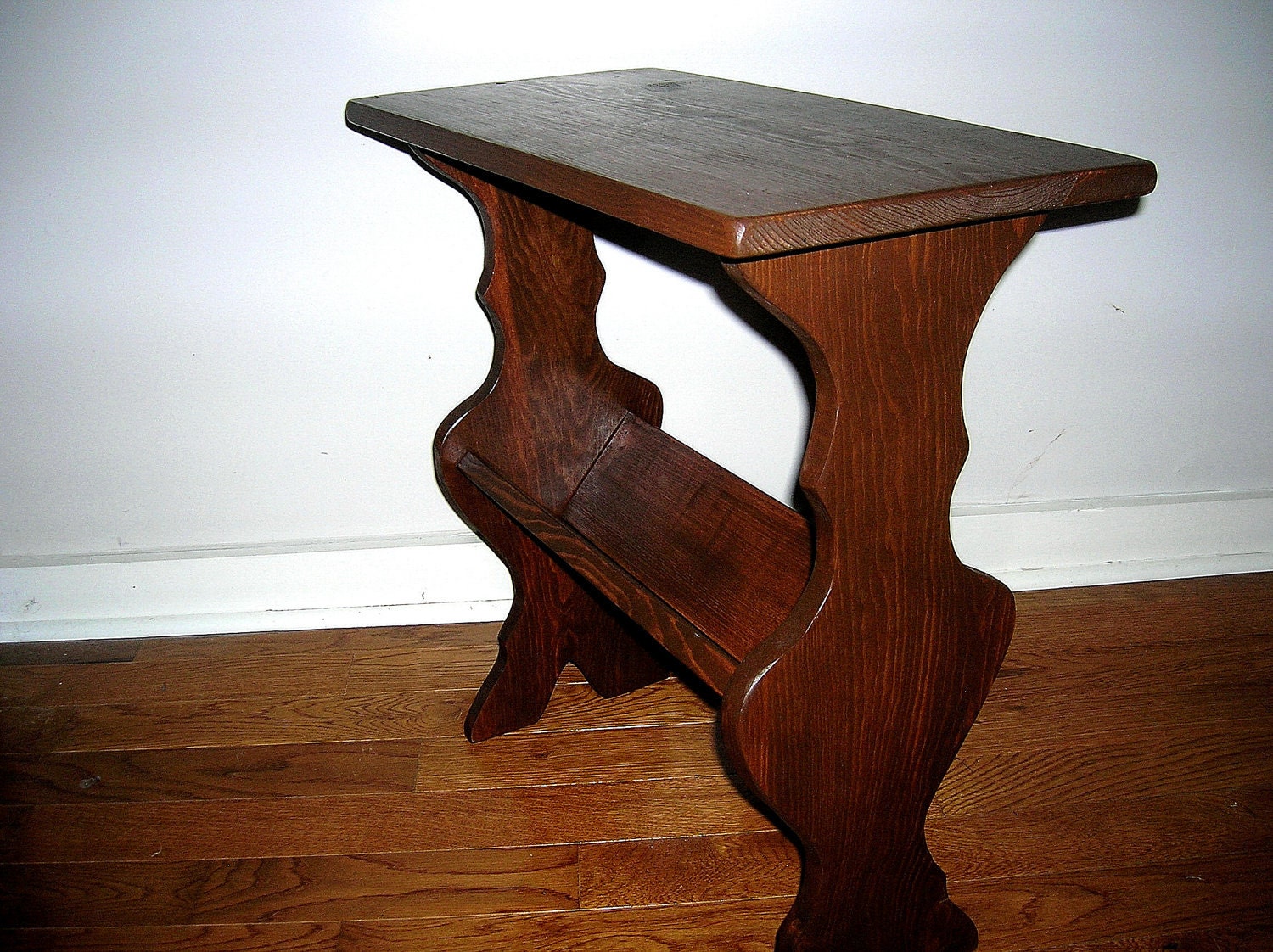 Primitive Book Table