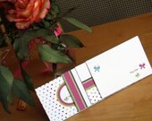 12 A1 Personalized Colorful Blank Butterfly Notecard Set