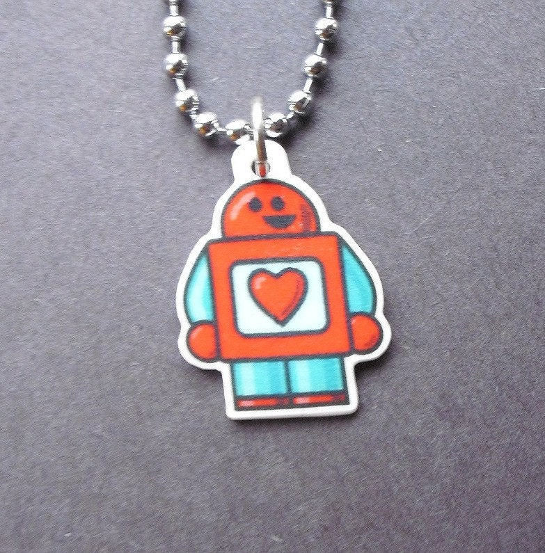 Robot Necklace