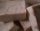 Handmade Candy Cane Moisturizing Goats Milk Soap