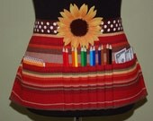Upcycled Sunflower Apron