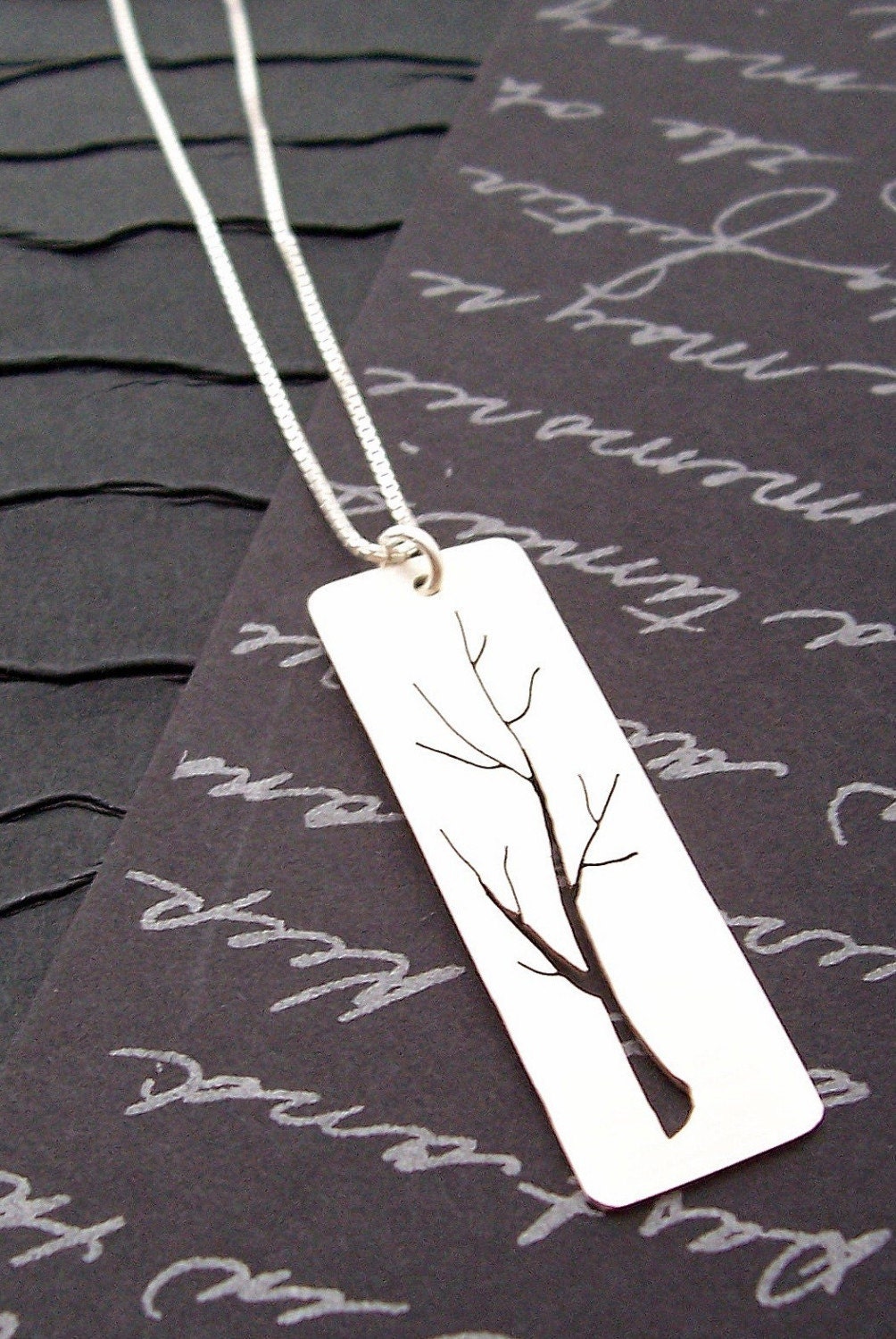 Custom Listing for Amy - Spring Tree Pendant with Personalization  - Tree of Life in Sterling Silver by Eclectic Wendy Designs