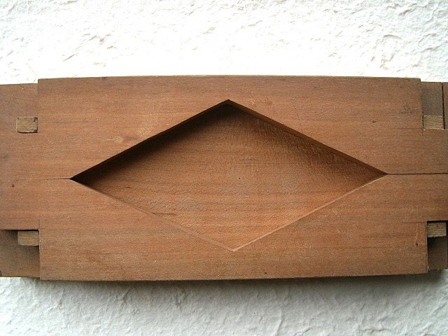 Vintage Japanese Sweets Mold Kashigata Hisa Mochi Rice Cakes