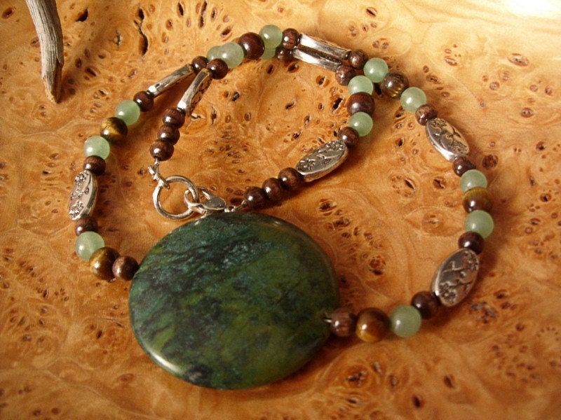 Green Jasper Necklace