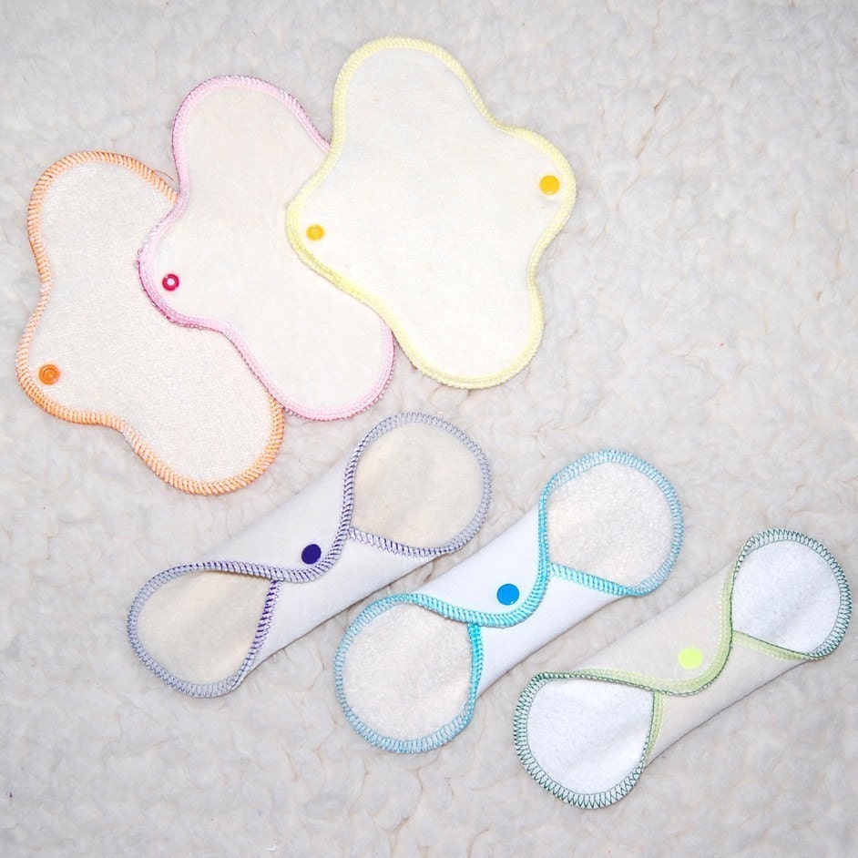 Two-Layer Moonlite Cloth Liners (undyed prism pack of 6, petite)