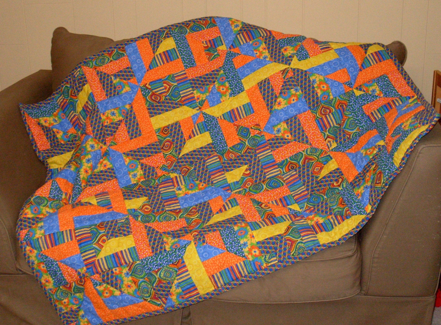 Cheerful Baby Quilt