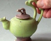 Green Miniature Teapot