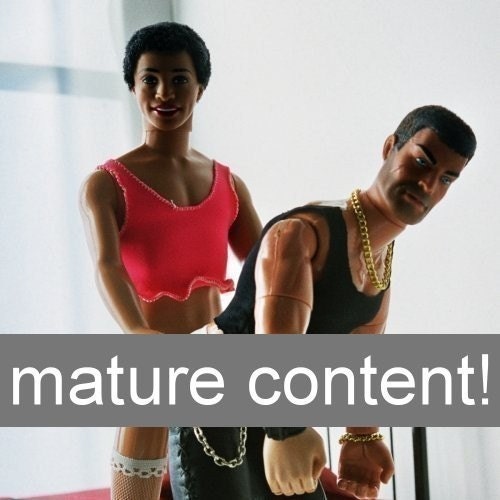 Man to Man - gay Fetishdollies greetings card - image 7/22  (mature)