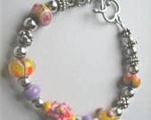Mardi Gras Bracelet