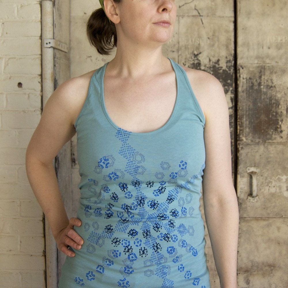 SALE - Women's Vortex Tee - Aqua