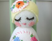 Lil Sock Baby Rattle With Lavender