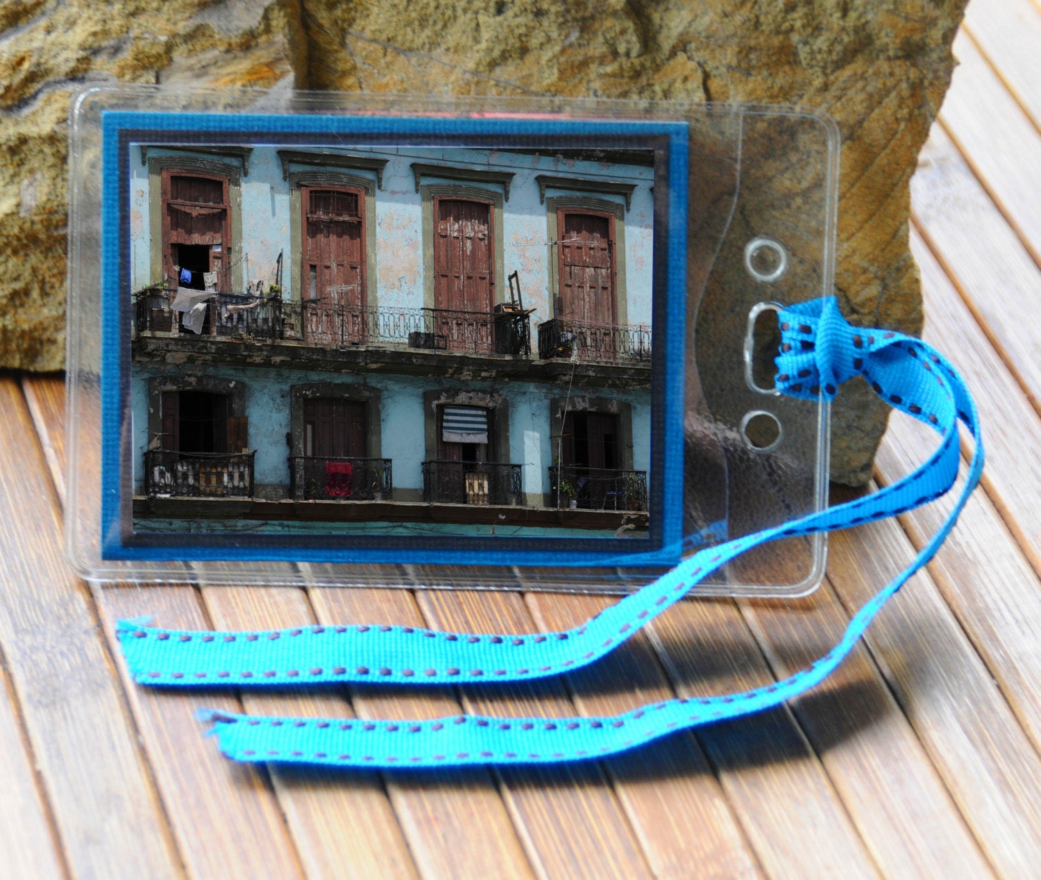 Travel Photography Luggage Tag - "Havana Apartamento" Cuba