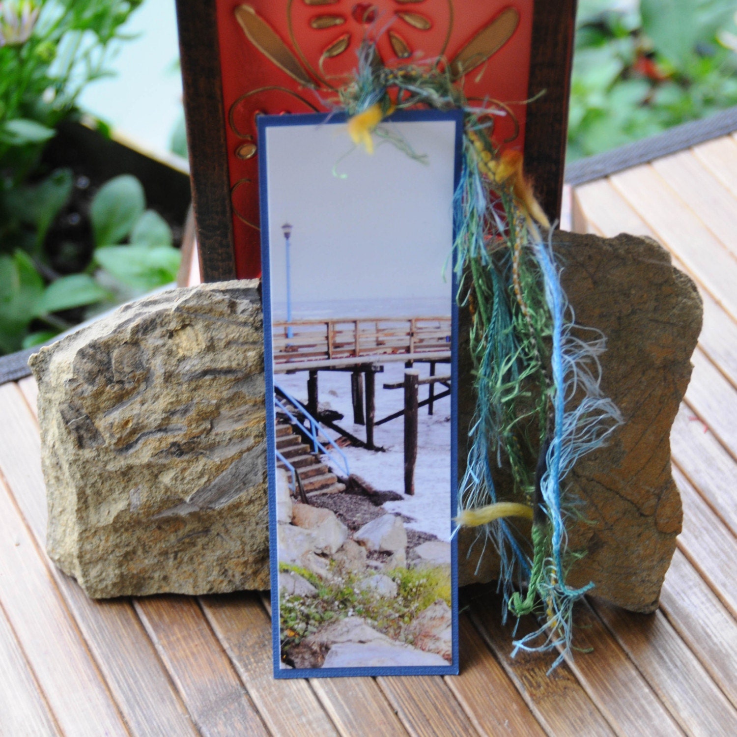 Travel Photography Bookmark - White Rock "Pier"