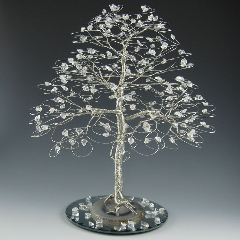 Winter Wedding Tree Cake Topper or Centerpiece (No Figurine)