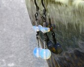 Morning Glow - Handmade Moonstone Earrings