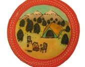 Merit Badge for 'being a happy camper'