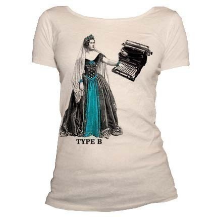TYPE B - Organic Cotton Scoop Neck Tshirt