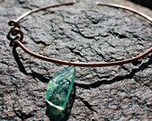 Recycled Antique Coca Cola glass pendant