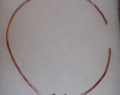 Copper Abella choker, Recycled Copper