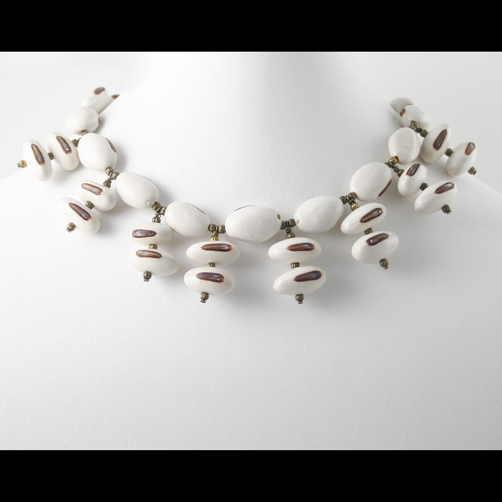 Bean' Beautiful - Natural Seed Bean Necklace - Eco-Friendly - Ethnic