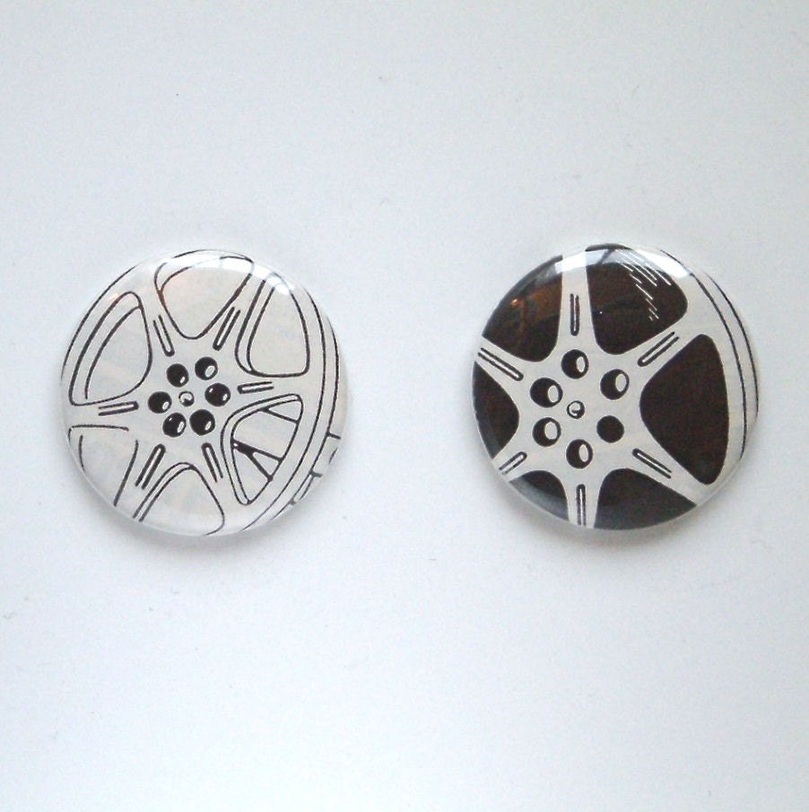 Camera Buttons Movie Film Reels