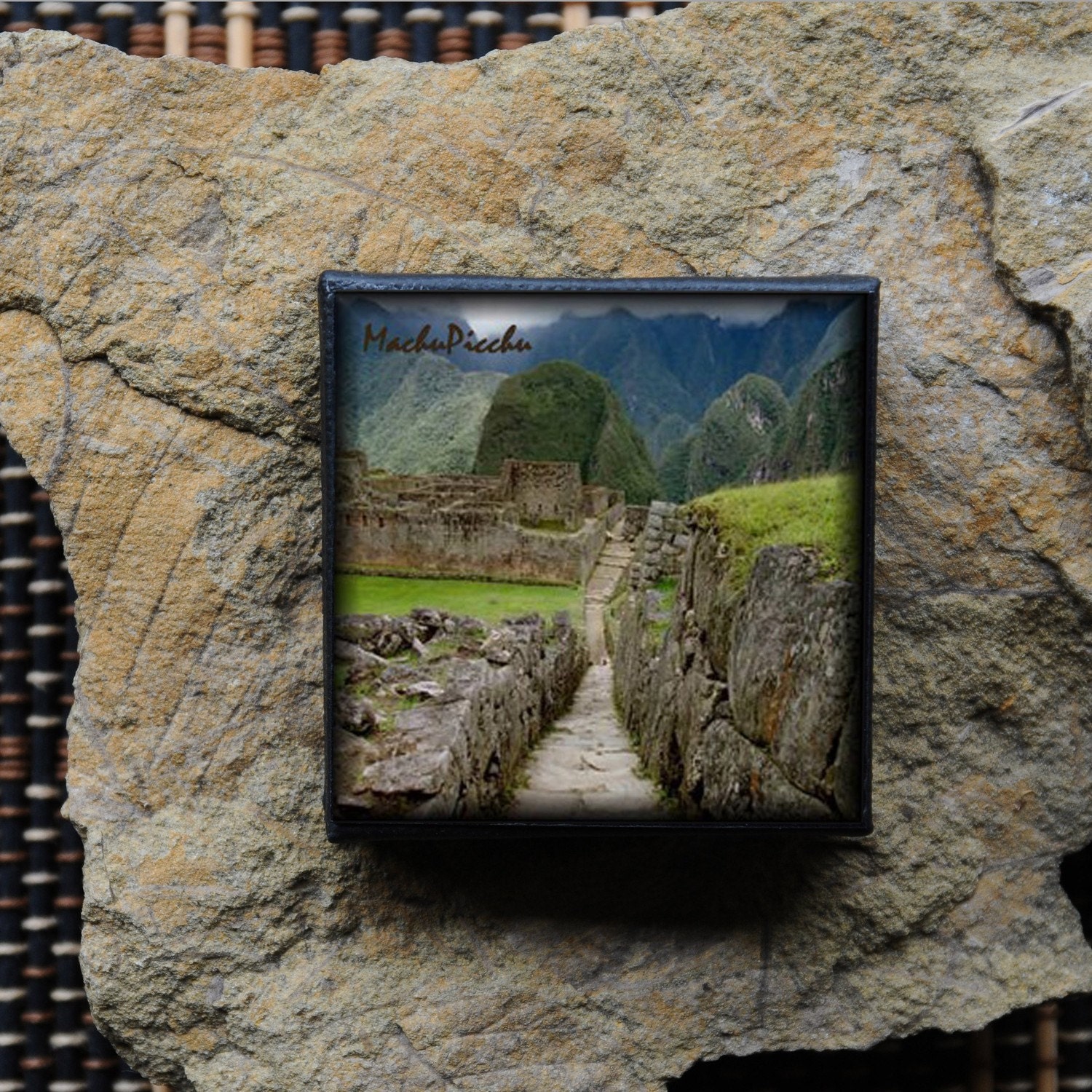 Mini Canvas Magnet - Machu Picchu, Peru