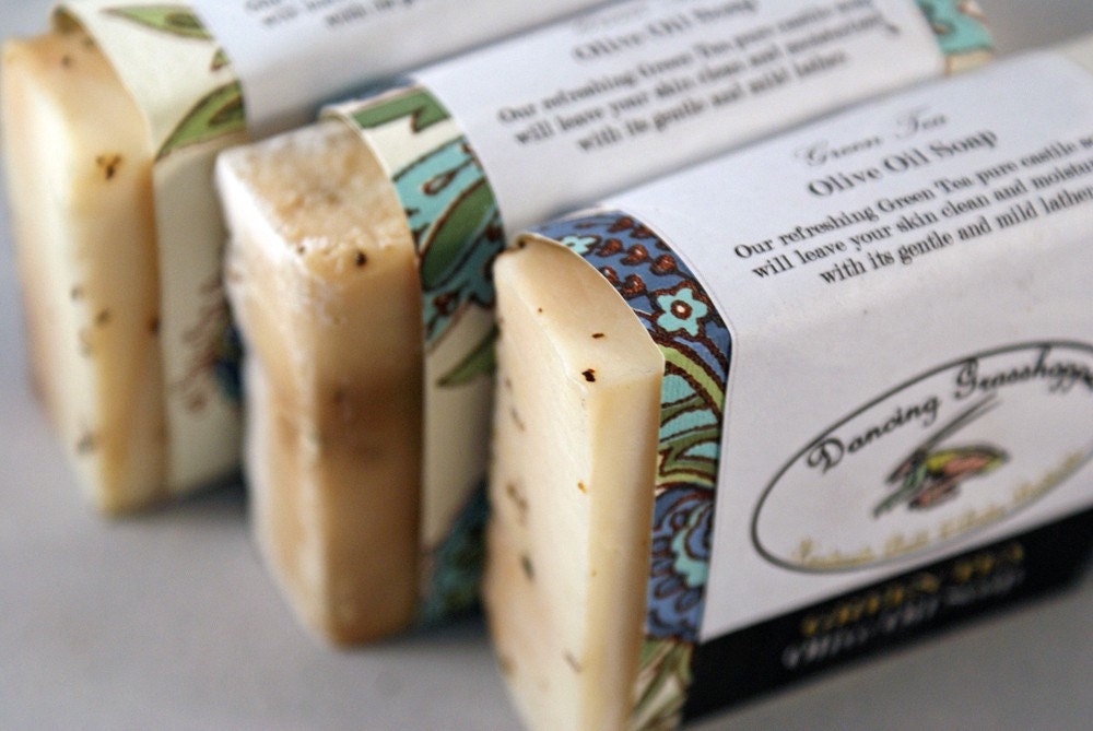 Green Tea Olive Oil Soap