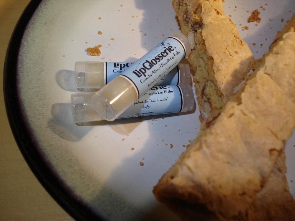 Vegan Lip Balm - Almond Biscotti - Handmade