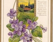 Vintage Birthday Post Card Early 1900s bd054