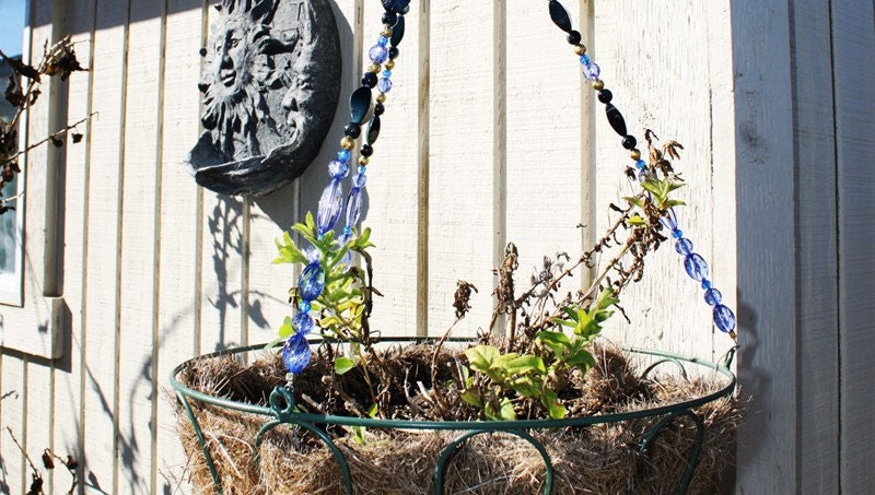 Blue Plant Hanger