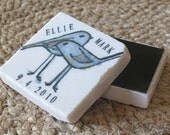 Save the Date Magnets, Love Birds, Set of 70