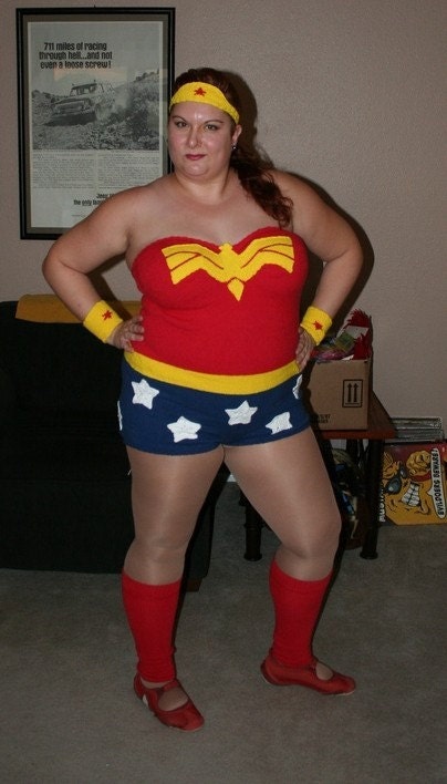 Wonder Woman Bodysuit Knitting Pattern - Bodysuit Only, no accessories