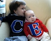 Biggie Monogram- Long Sleeve Shirt Applique- Kids