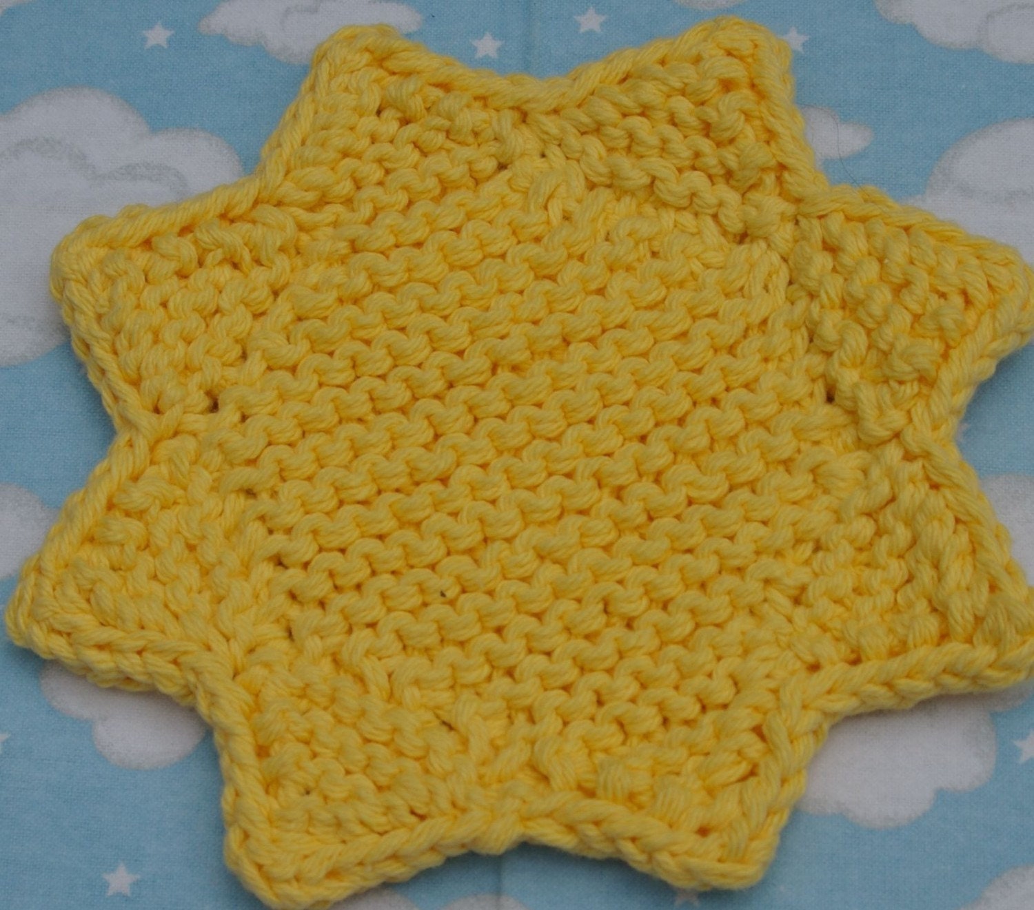 Serengeti Sun - Scrubbie, Tawashi, Susemi, Potholder, Dishcloth, Facecloth, Motif
