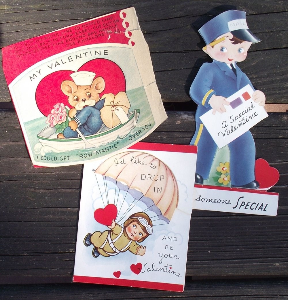 Vintage Valentines vvc002