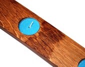 Candle Holder (5) - made from wine barrel
